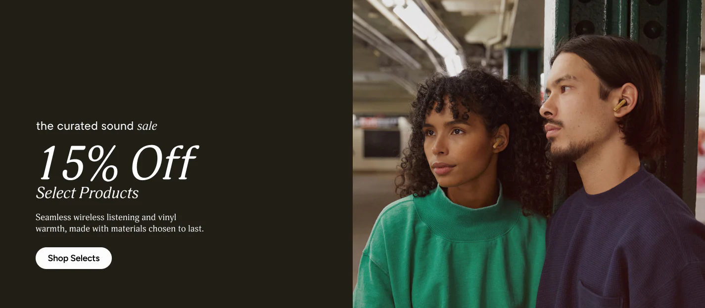 Superior Sound, Sustainably Crafted